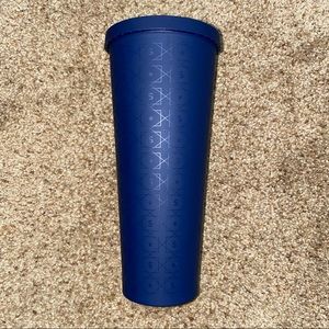 Starbucks Venti Matte Blue Tumbler